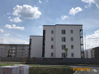 фото строительства жк Любоград в Стрельне Июль 2023