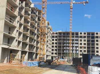 жилой комплекс Расцветай в Янино ход строительства - Июнь 2023
