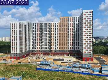 жилой комплекс Южная Битца ход строительства - Июль 2023