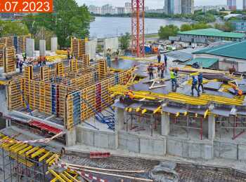 Rotterdam ход строительства на Июль 2023