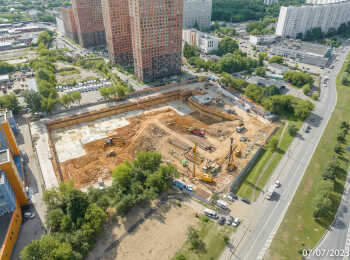 Варшавские ворота ход строительства на Июль 2023