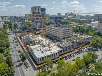 Петровский парк II (РГ-Девелопмент) ход строительства на Июль 2023