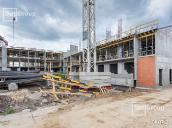 жилой комплекс Univer City ход строительства - Июль 2023