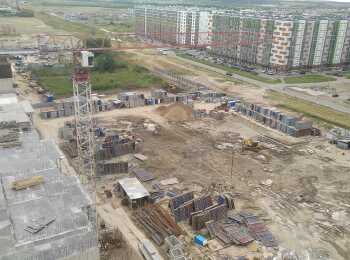 Алексеевский квартал ход строительства на Июль 2023