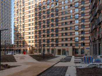 Матвеевский парк ход строительства на Октябрь 2023