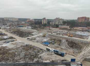 фото строительства жк Резиденции Сколково Ноябрь 2023