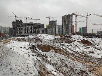 жилой комплекс Бунинские кварталы ход строительства - Ноябрь 2023