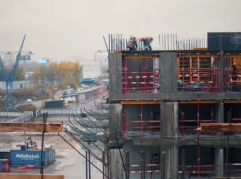 фото строительства жк Evo Ноябрь 2023