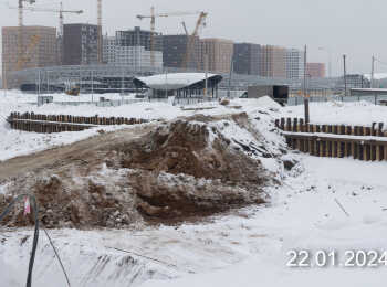 ЖК Скандинавия ход строительства - Январь 2024