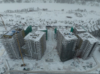 жилой комплекс СберСити в Рублево-Архангельском ход строительства - Январь 2024