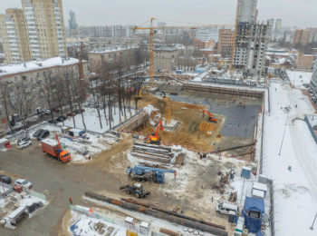 фото строительства жк Семеновский парк 2 Февраль 2024