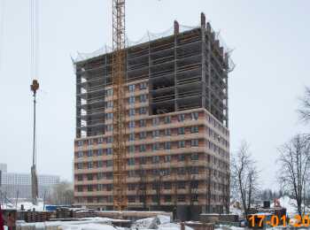ЖК Одинцово-1 ход строительства - Февраль 2024