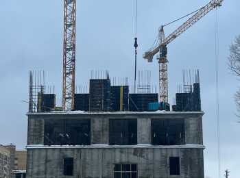 жилой комплекс Экоград Новый Катуар ход строительства - Февраль 2024