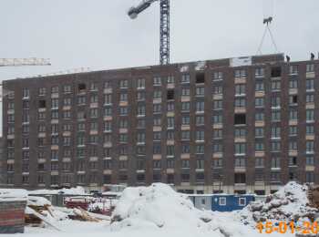 жилой комплекс Ильинские луга ход строительства - Январь 2024