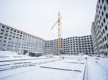 жилой комплекс Новая Рига ход строительства - Февраль 2024