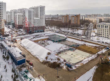 ЖК River Park Коломенское ход строительства - Февраль 2024