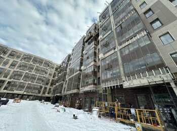 жилой комплекс Пироговская Ривьера ход строительства - Февраль 2024