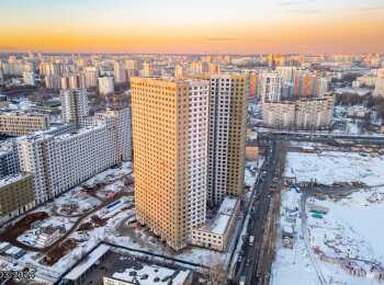 Дмитровское небо ход строительства на Март 2024
