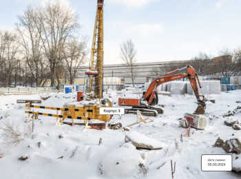 фото строительства жк Квартал на воде Март 2024