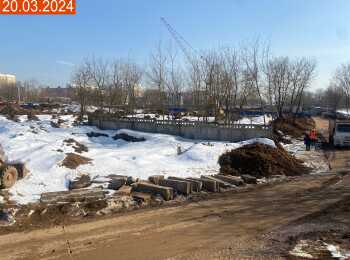 жилой комплекс 1-й Шереметьевский ход строительства - Март 2024