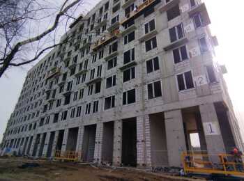 жилой комплекс Skolkovo ONE ход строительства - Апрель 2024