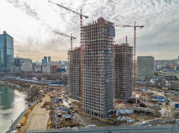ЖК River Park Towers ход строительства - Март 2024