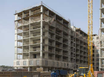 фото строительства жк Ильинские луга Апрель 2024
