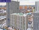 фото строительства жк 1-й Измайловский Апрель 2025