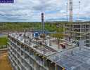 ЖК 1-й Шереметьевский ход строительства - Май 2025