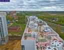 фото строительства жк 1-й Шереметьевский Май 2025