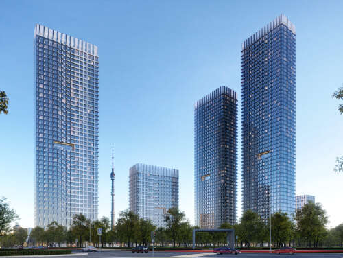 Квартал Upside Towers (Апсайд Тауэрс)