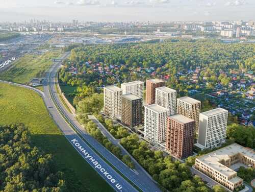 Foreville Квартиры рядом с метро и лесом.