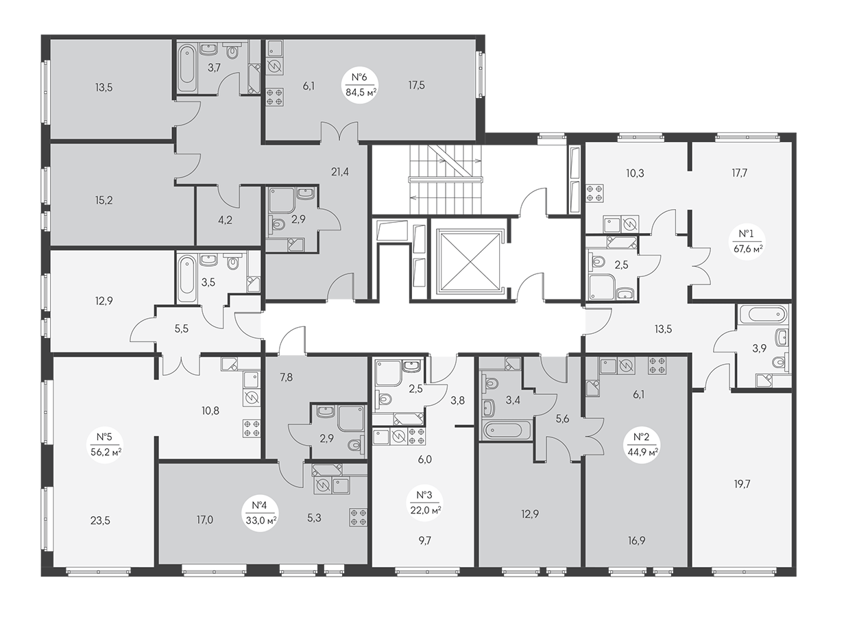 Продажа 1-комнатной квартиры 34.2 м² во Москве в ЖК Бунинские луга. Этаж 3  - купить квартиру за 12630424 руб. | Avaho.ru