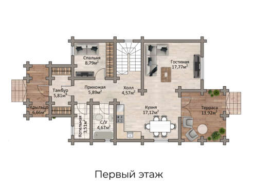Дом, 167 м², 16 350 000 ₽