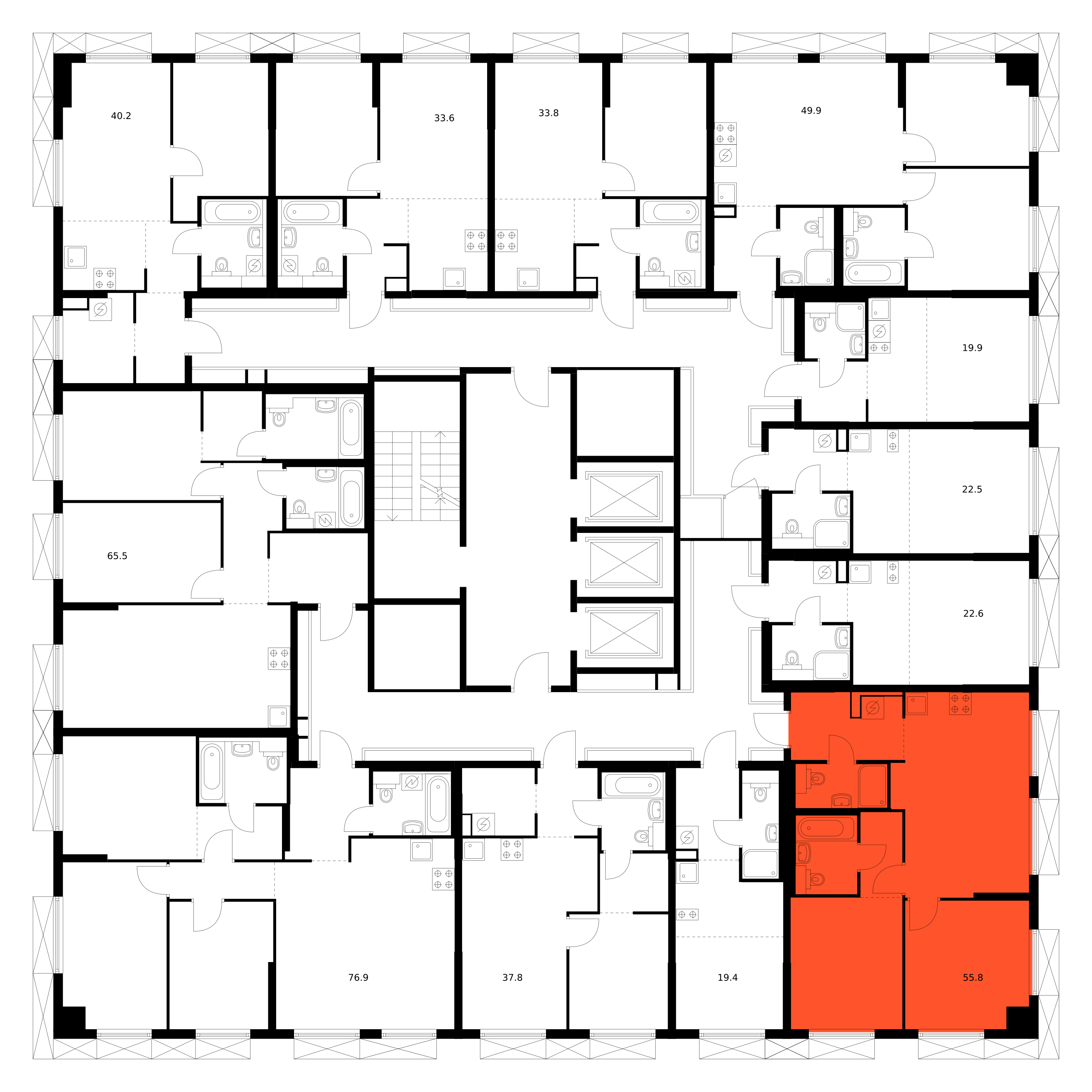 Продажа 2-комнатной квартиры 55.8 м² во Москве в ЖК Плеханова 11. Этаж 8 -  купить квартиру за 19327211 руб. | Avaho.ru