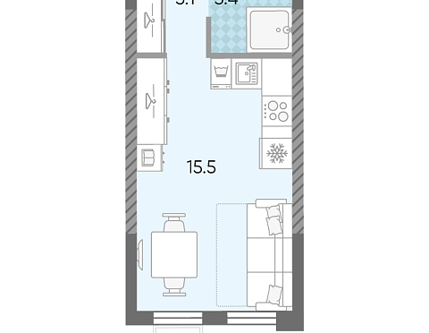 Продается квартира за 10 412 578 ₽