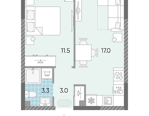 Продается квартира за 13 961 446 ₽