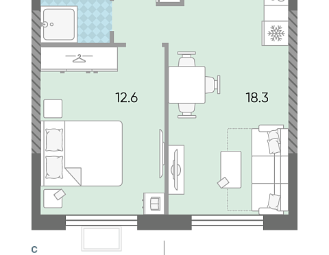Продается квартира за 15 530 362 ₽