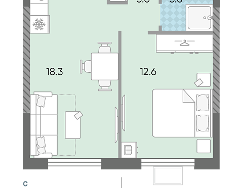 Продается квартира за 15 536 062 ₽