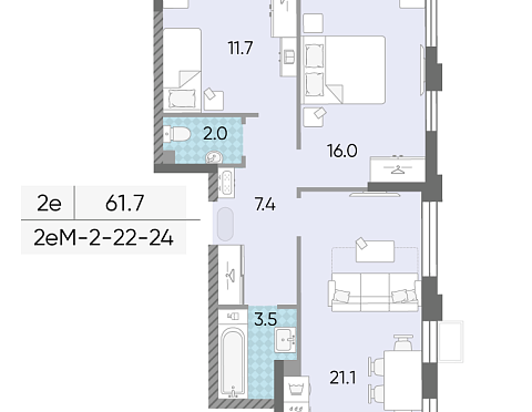 Продается квартира за 23 405 895 ₽