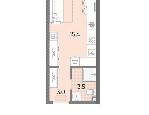 Продается квартира за 8 371 472 ₽