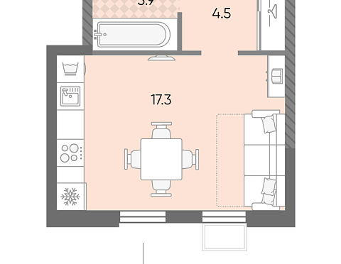 Продается квартира за 9 805 886 ₽