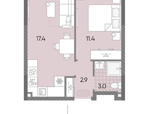 Продается квартира за 11 823 157 ₽