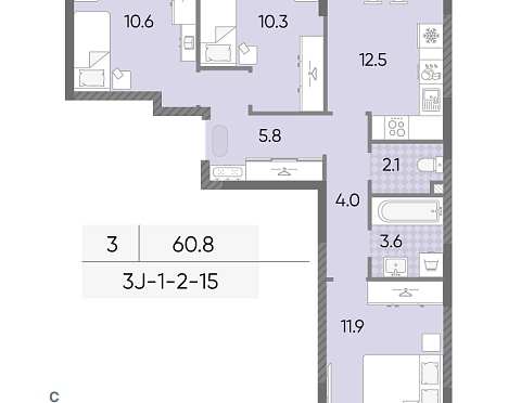 Продается квартира за 20 989 984 ₽