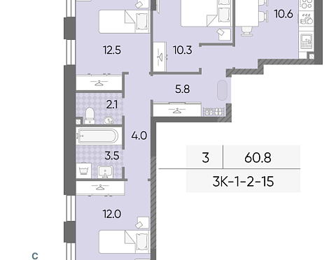 Продается квартира за 22 606 534 ₽