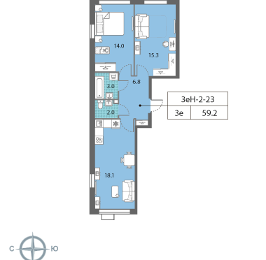 Продается квартира за 20 808 429 ₽