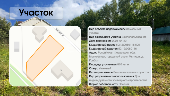 Продается участок за 13 400 000 ₽