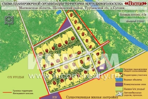 Генеральный план щелковского района московской области