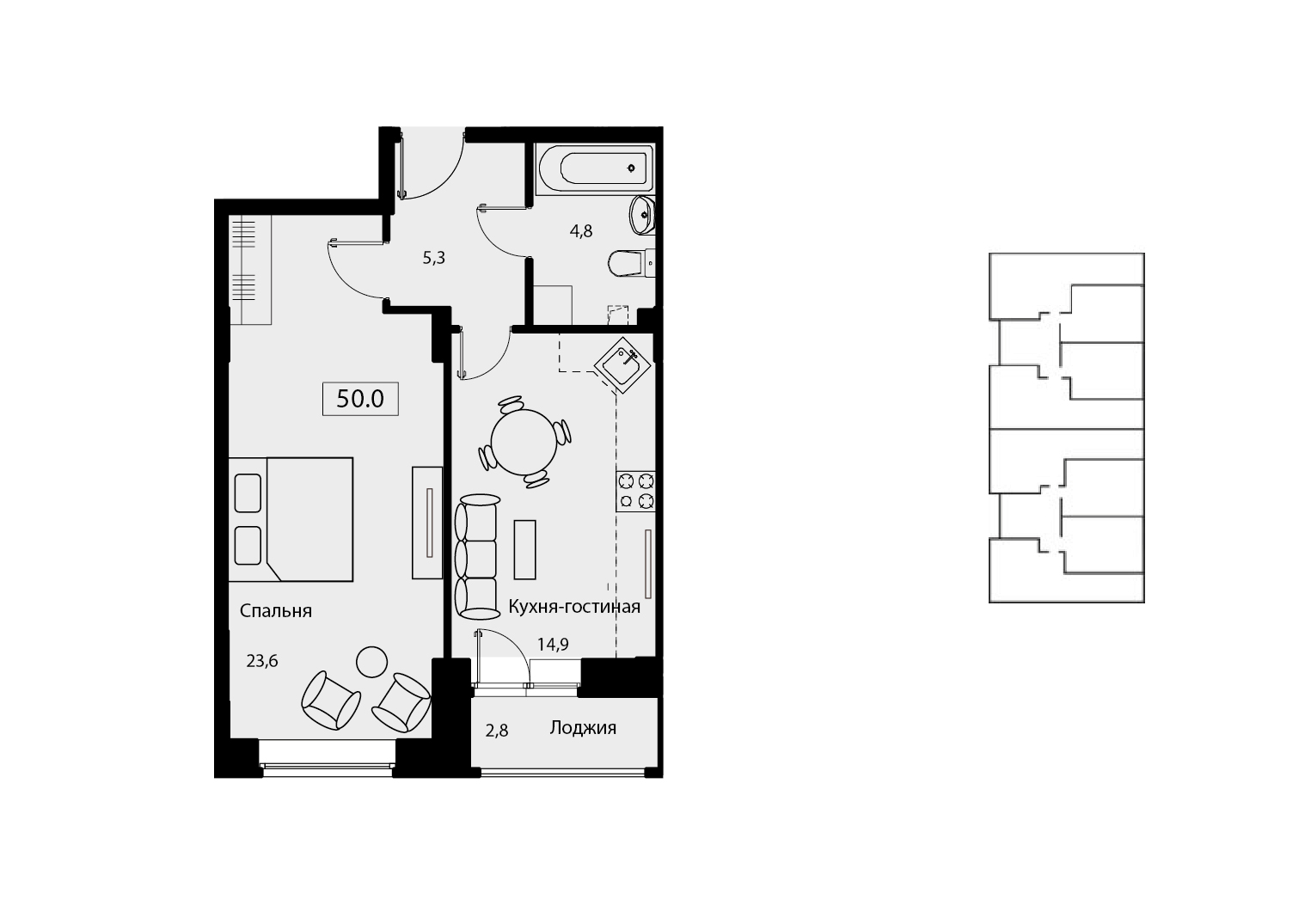 Планировки квартир в ЖК Москва А101 (Москва) | Avaho.ru