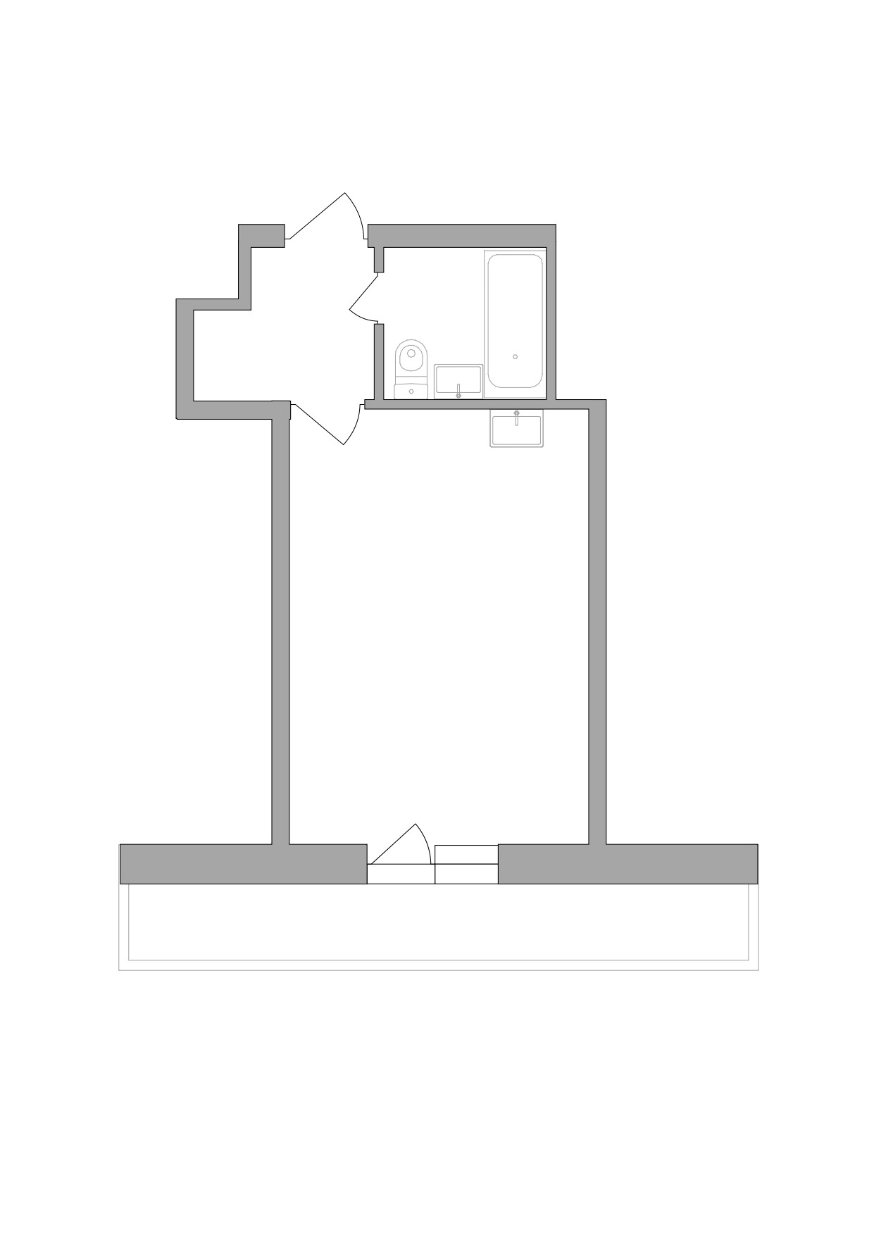 студия, 26.9 м², 6 этаж 